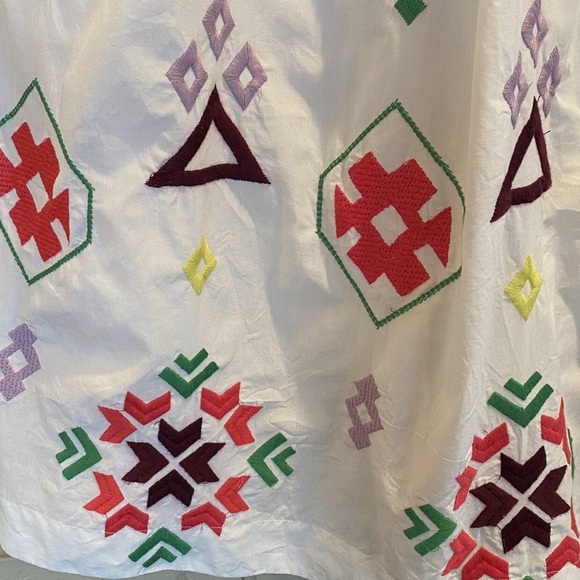 NWT Anthropologie Dolly Embroidered Dress Size Medium - Picture 4 of 7